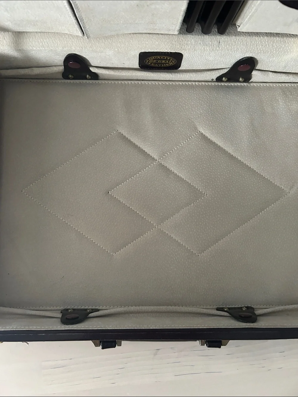 Vintage Heritage Industries Hard-shell Top-grain Leather Briefcase